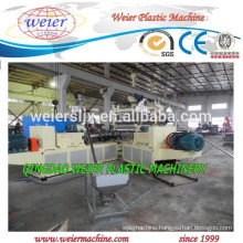 conical double screw extruder machines making PVC sheet